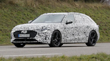 Audi A4 Avant prototype – front quarter