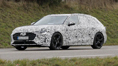 Audi A4 Avant prototype – side