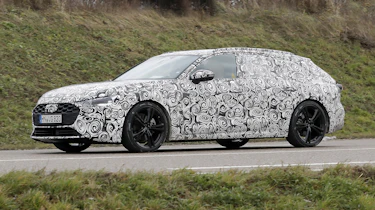 Audi A4 Avant prototype – profile