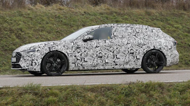 Audi A4 Avant prototype – side