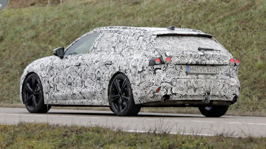 Audi A4 Avant prototype – rear quarter