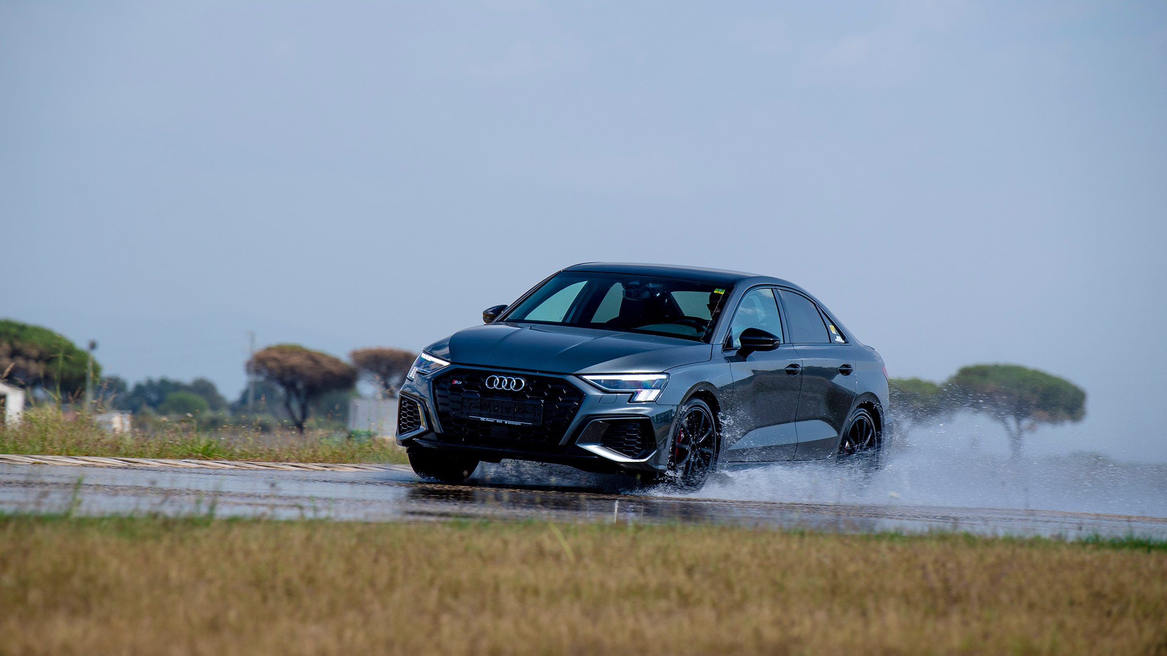 evo tyre test 2021 – wet front cornering 