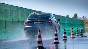 evo tyre test 2021 – wet braking rear