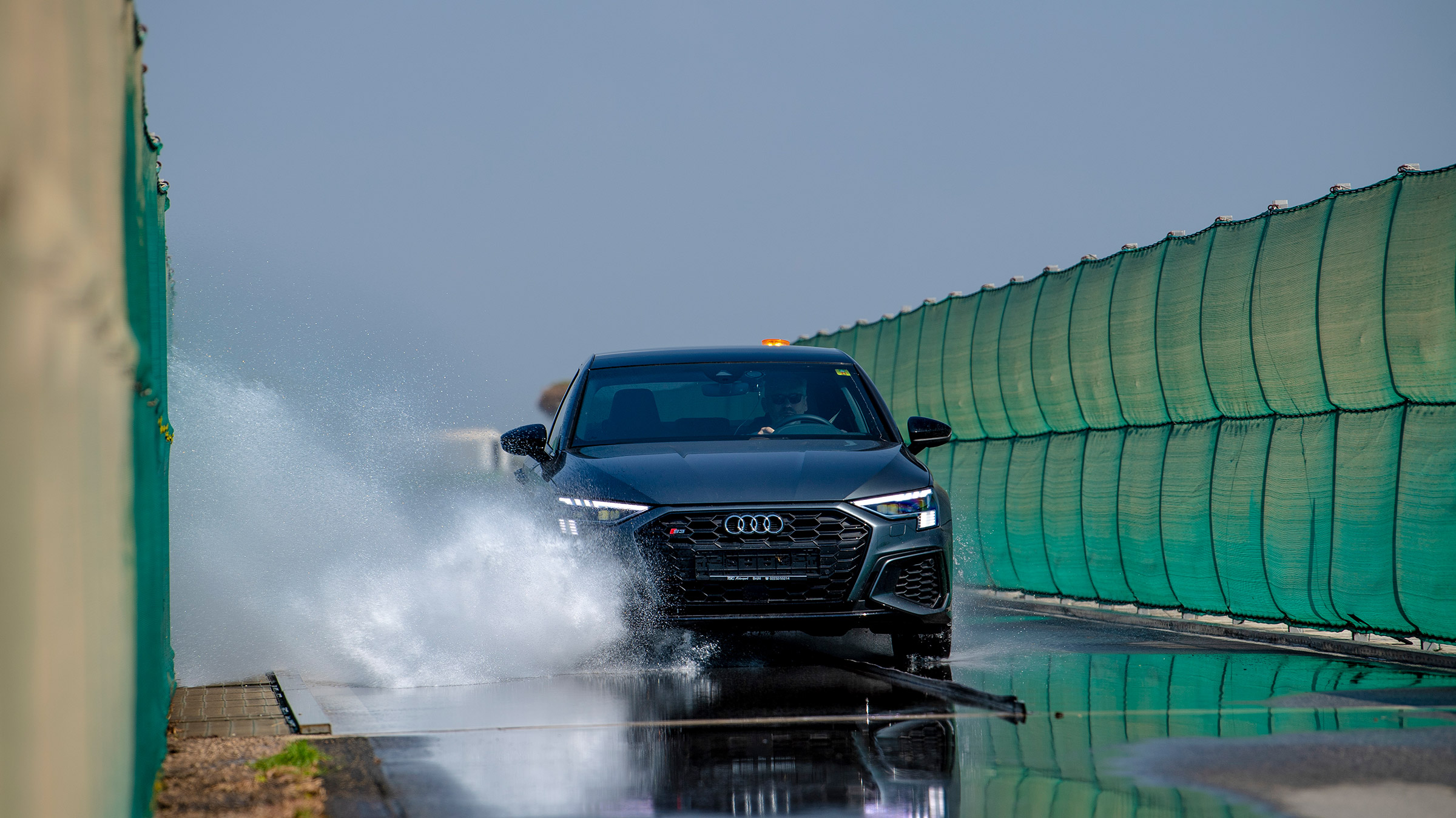 evo tyre test 2021 – wet braking front 