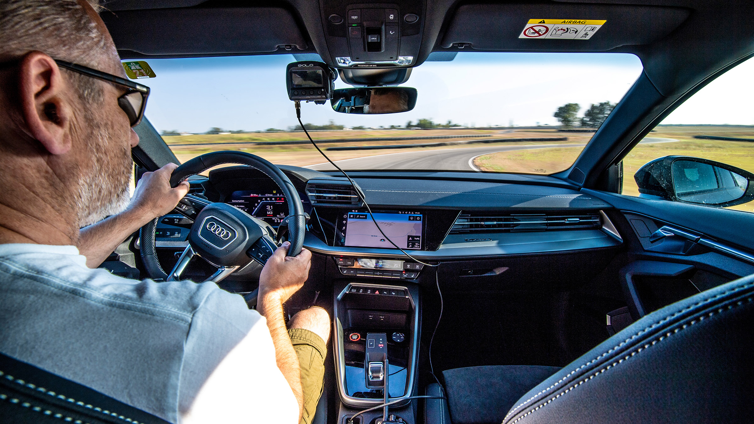 evo tyre test 2021 – interior driving 