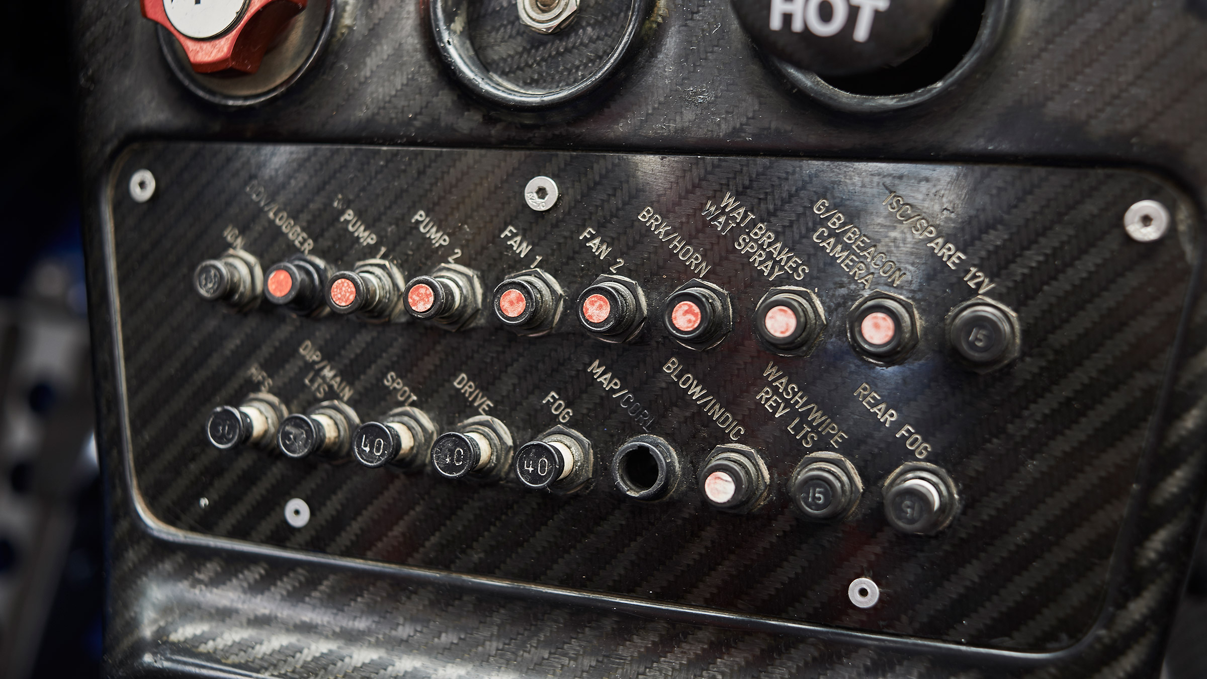 1997 Subaru Impreza S3 WRC 97 – buttons