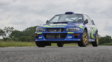 1997 Subaru Impreza S3 WRC 97 – front quarter
