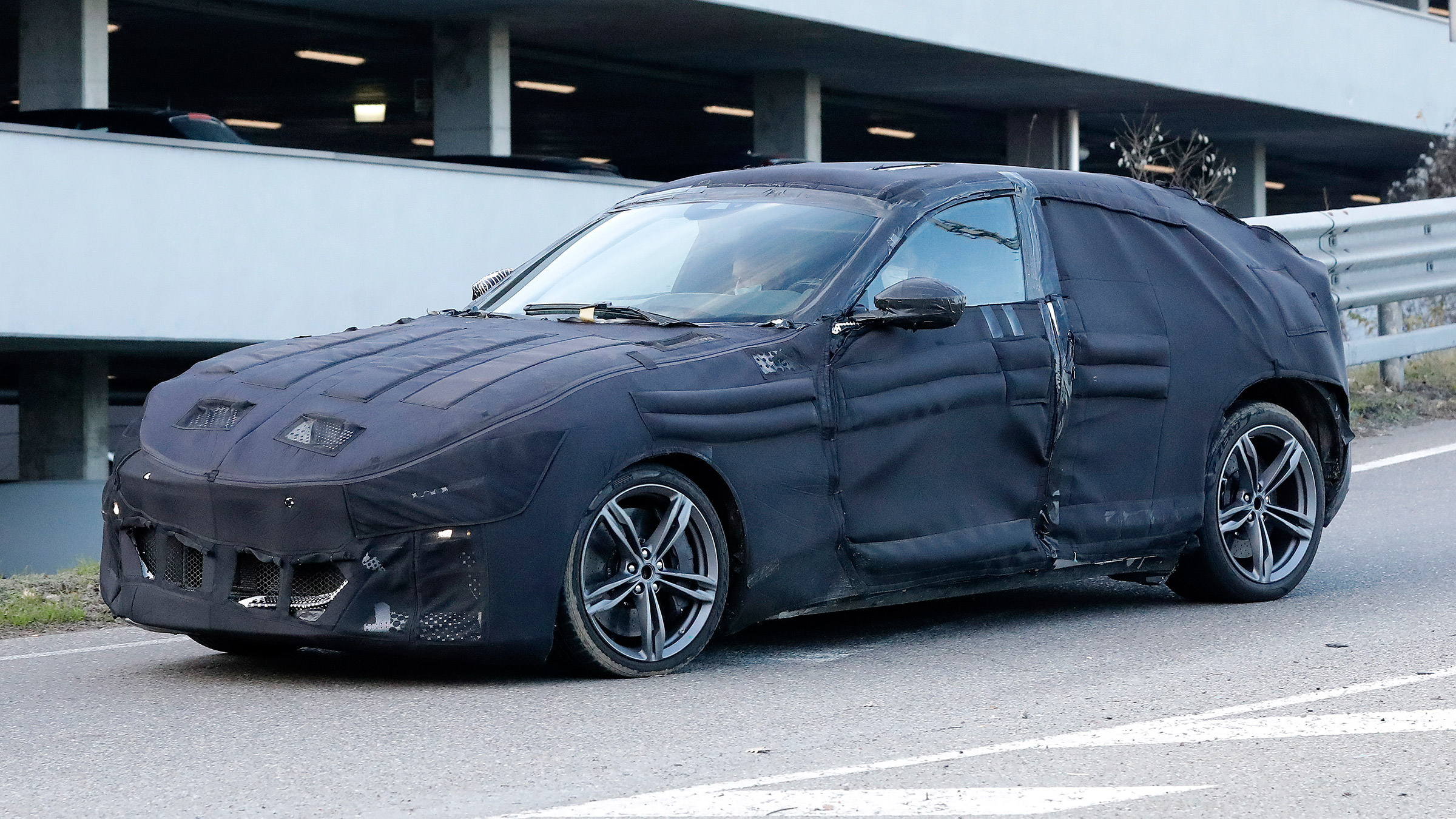 Ferrari Purosangue prototype – front quarter 2