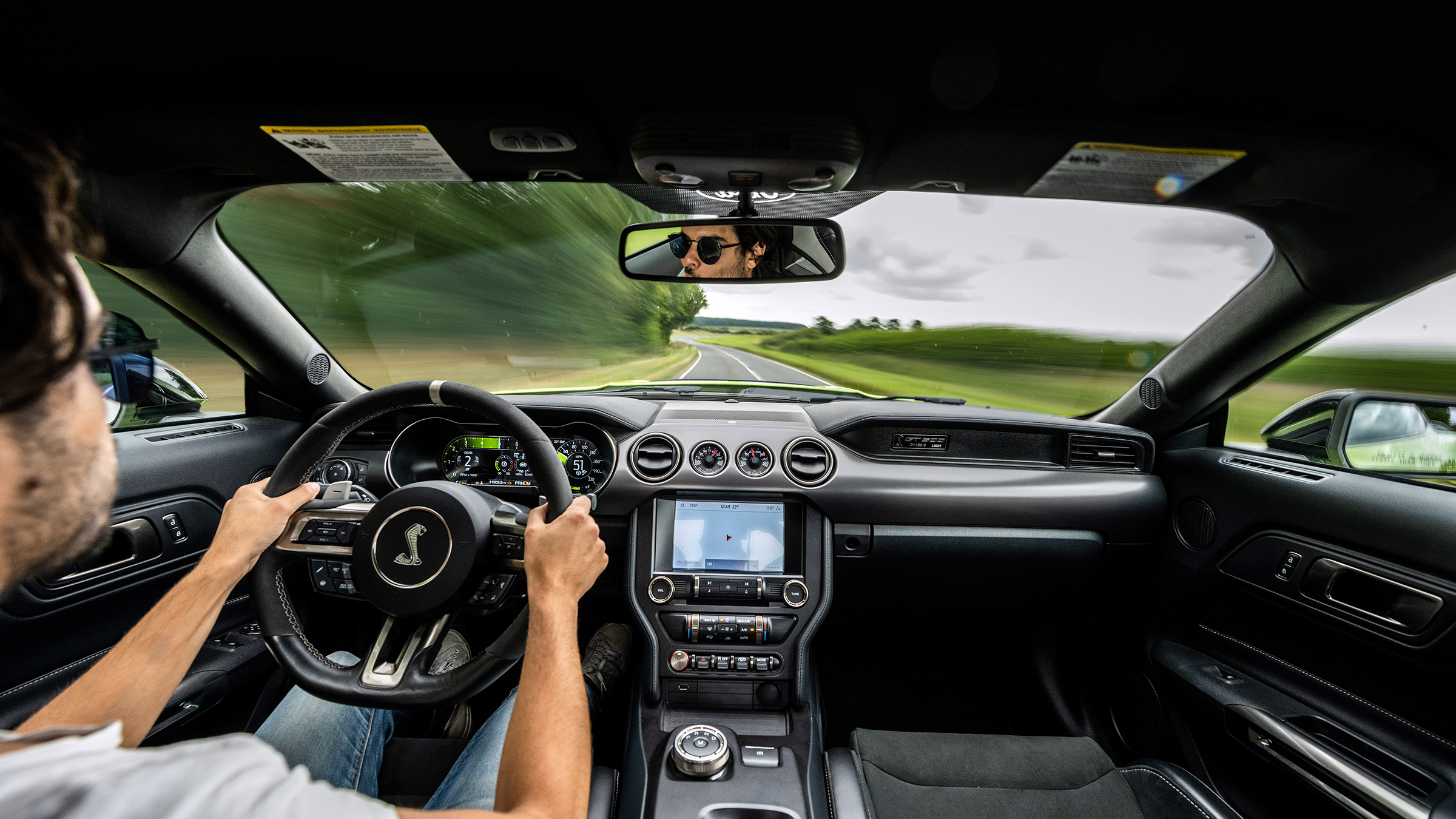 Ford Shelby GT500 – interior driving