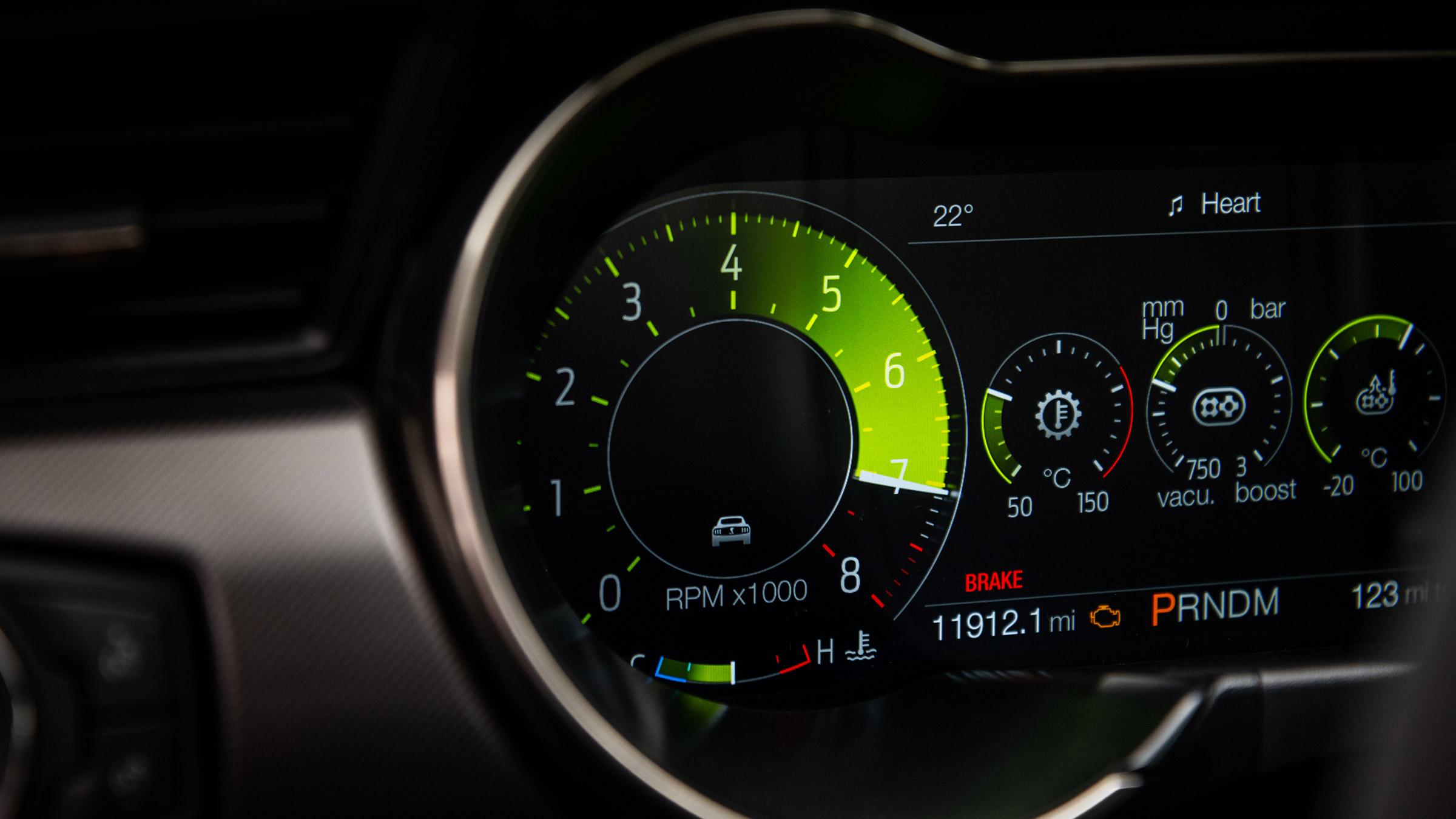 Ford Shelby GT500 – dials