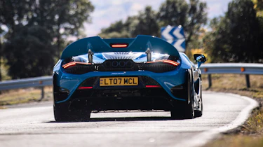 McLaren 765LT Spider – rear under brakes