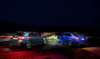 Mercedes‑AMG A45 S v Subaru Impreza WRX STI S209