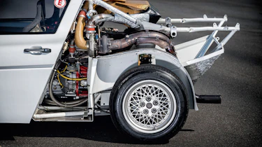 Mid-engined Audi Quattro