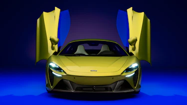 McLaren Artura evo studio shoot – nose