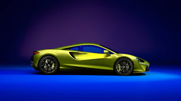 McLaren Artura evo studio shoot – side