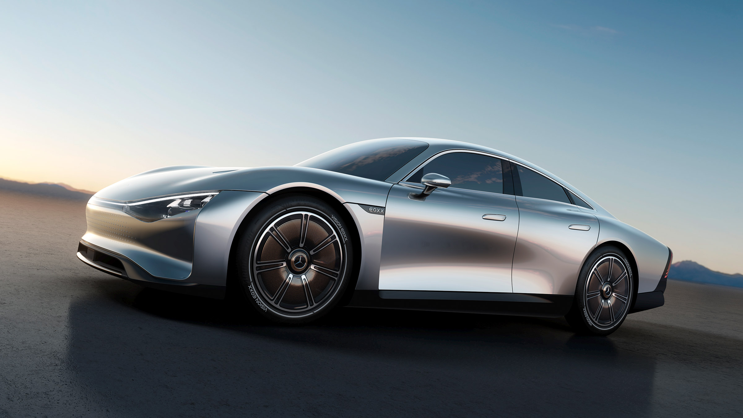 Mercedes EQXX Concept – front quarter
