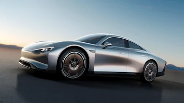 Mercedes EQXX Concept – front quarter