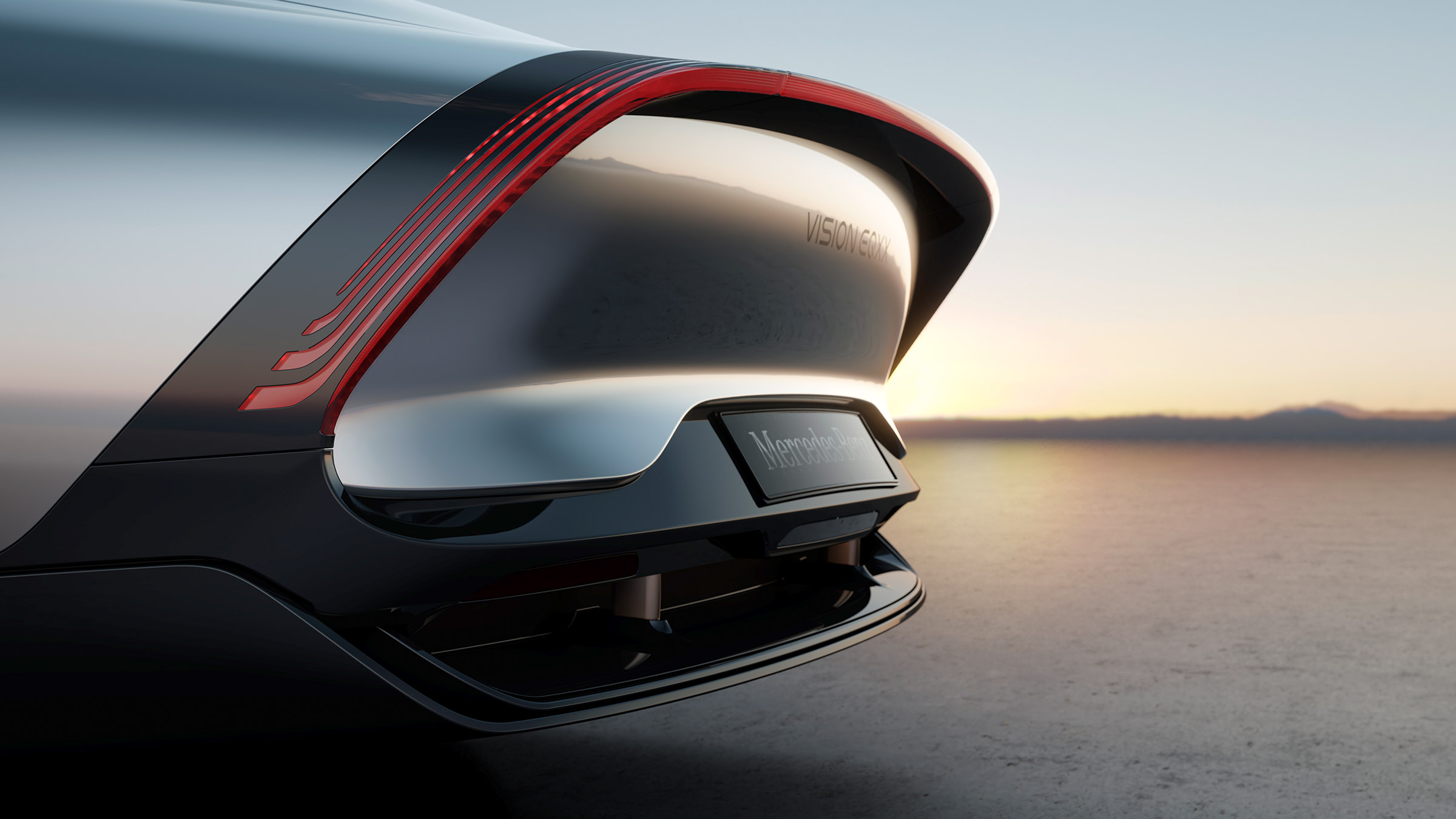 Mercedes EQXX Concept – rear