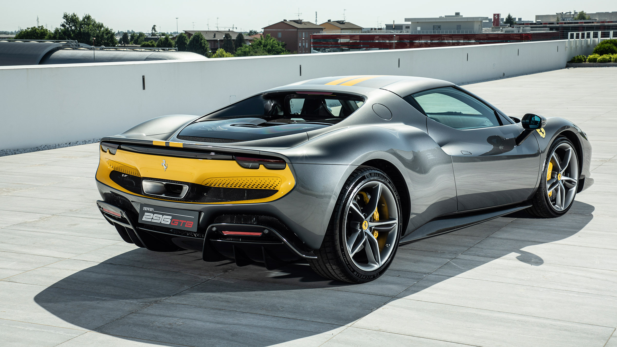 Ferrari 296 GTB live – rear quarter profile