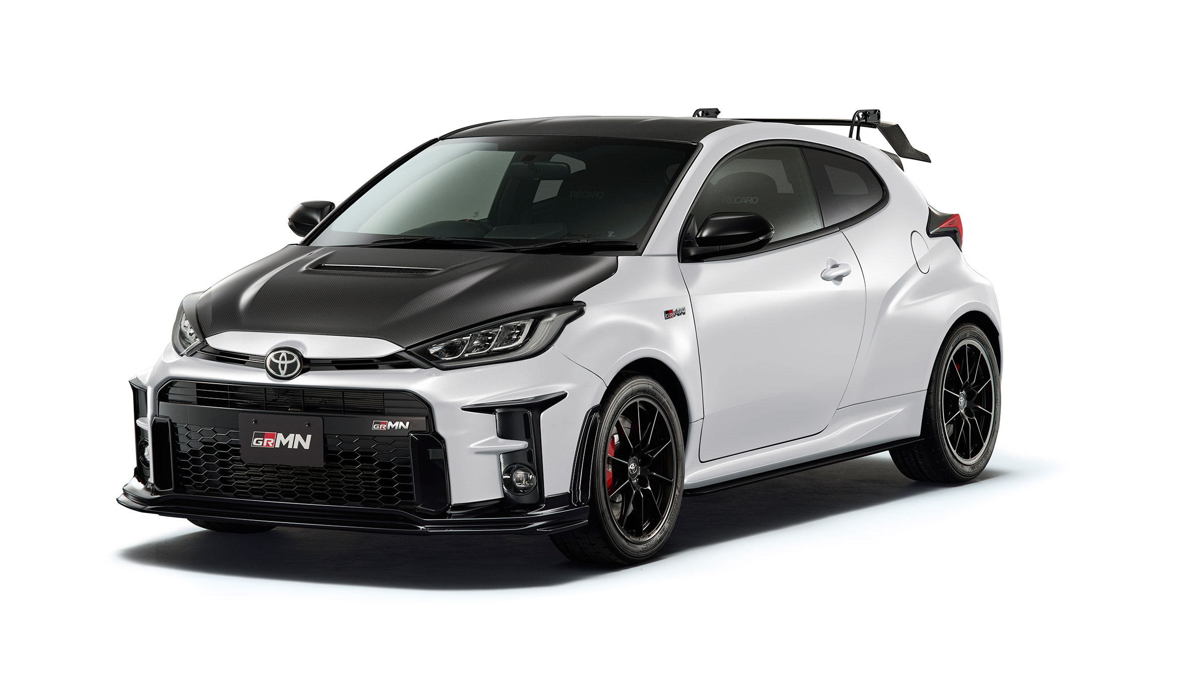 Toyota GRMN Yaris – Circuit P front quarter white