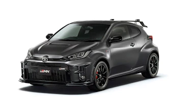 Toyota GRMN Yaris – Circuit P front quarter grey