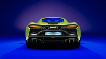 McLaren Artura evo studio shoot – rear