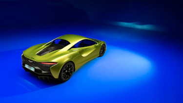 McLaren Artura evo studio shoot – rear tall