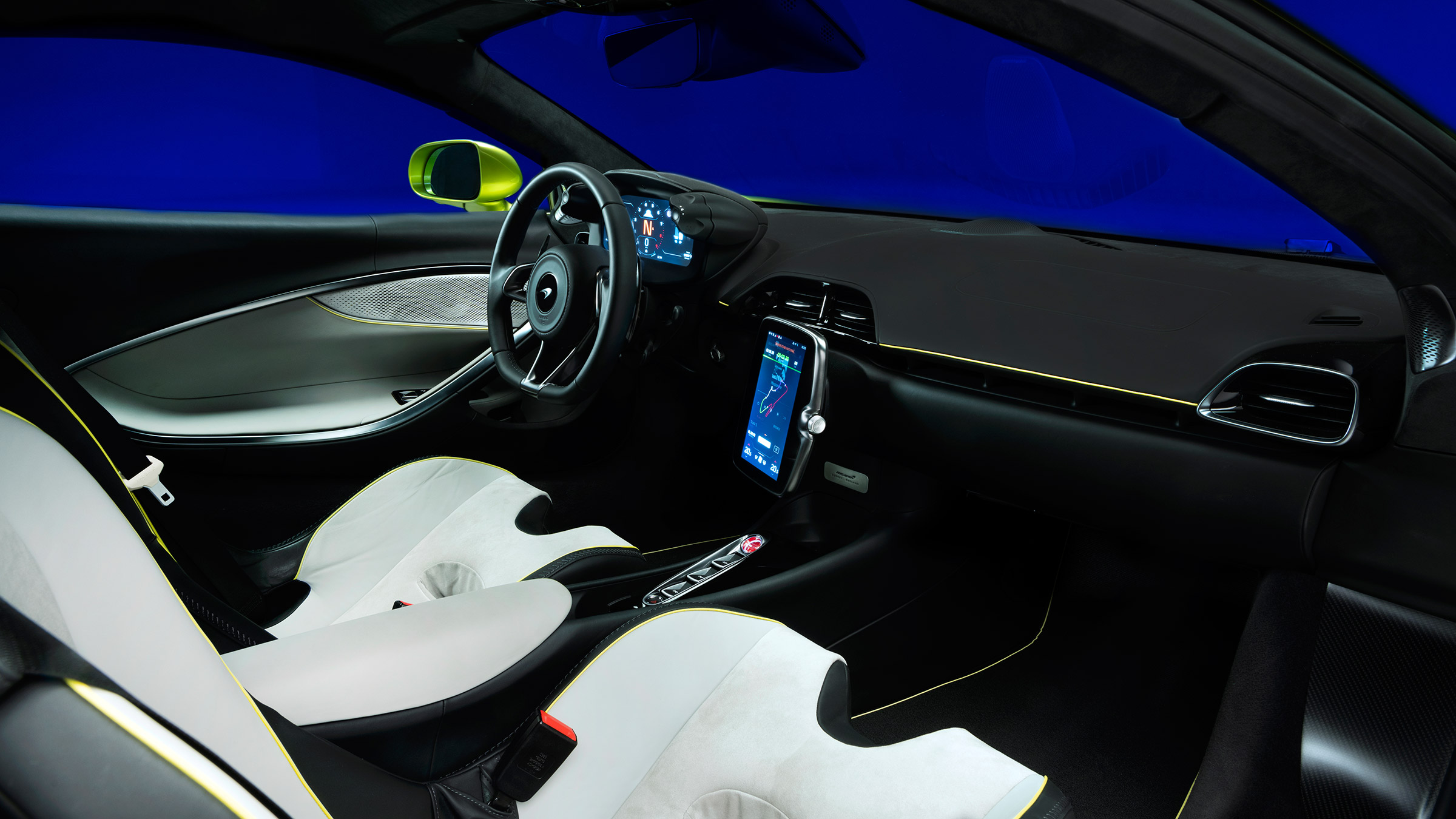 McLaren Artura evo studio shoot – cabin