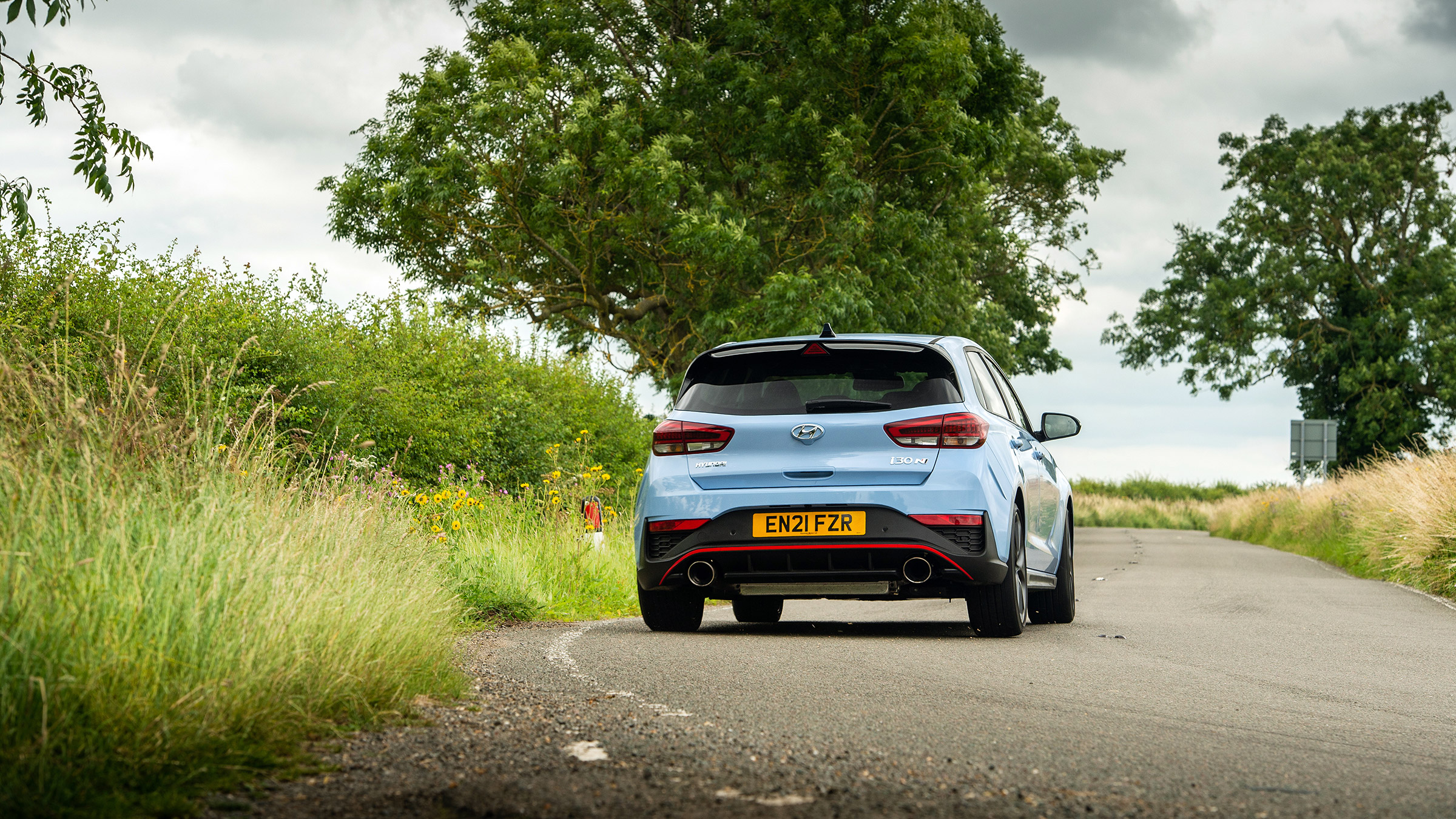 Hyundai i30 N 22 – rear cornering