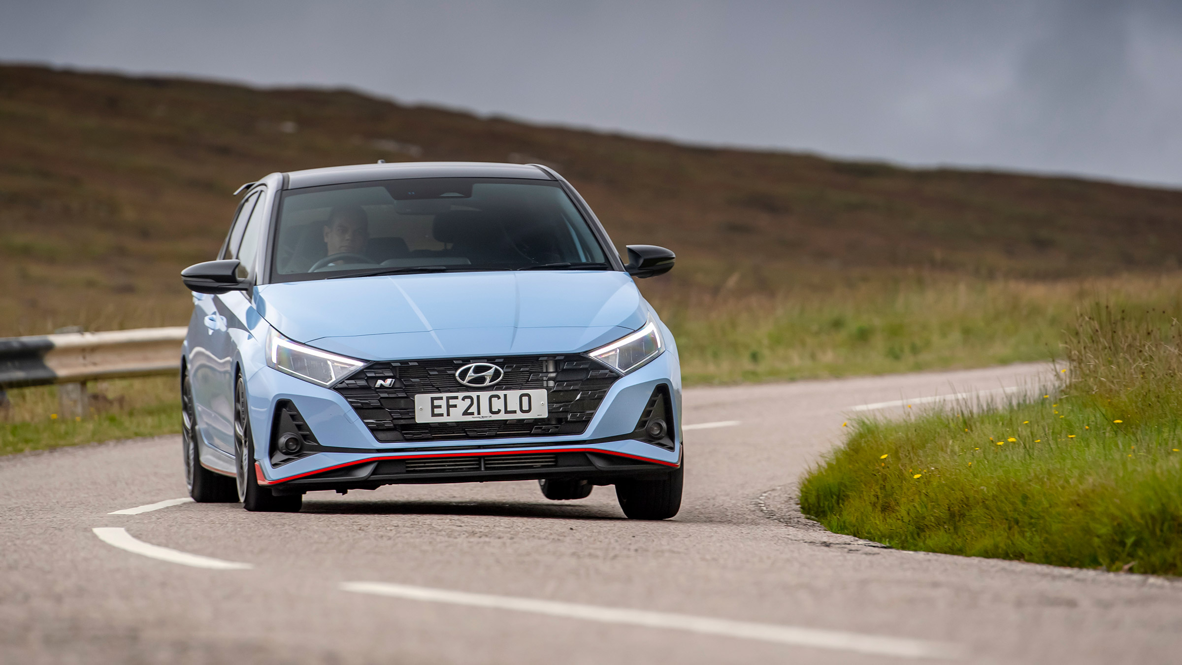 Hyundai i20 N eCoty – front cornering