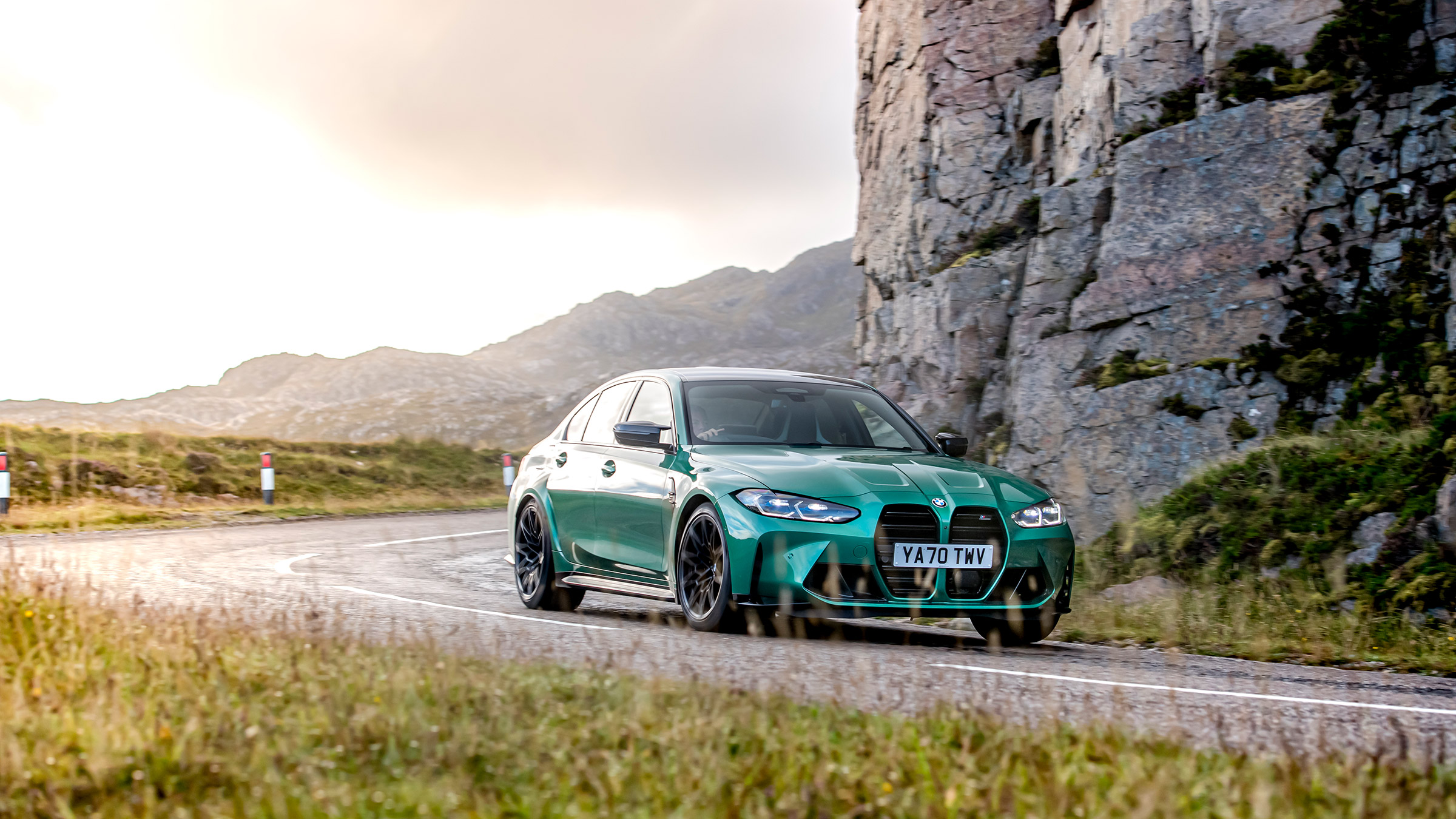 BMW M3 Comp ecoty – cornering