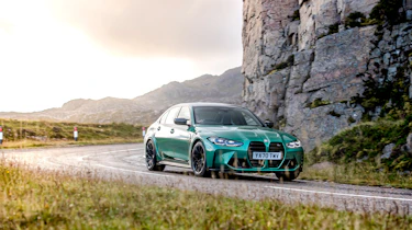 BMW M3 Comp ecoty – cornering