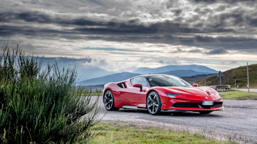 Ferrari SF90 eCoty – front quarter static