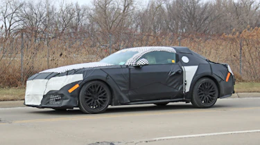 Ford Mustang Mule – front quarter