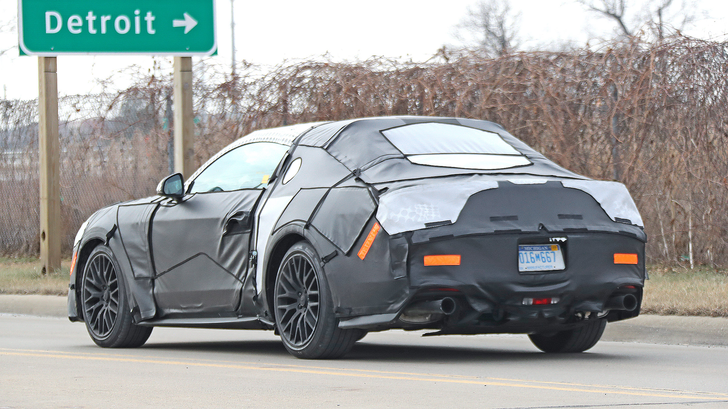 Ford Mustang Mule – rear