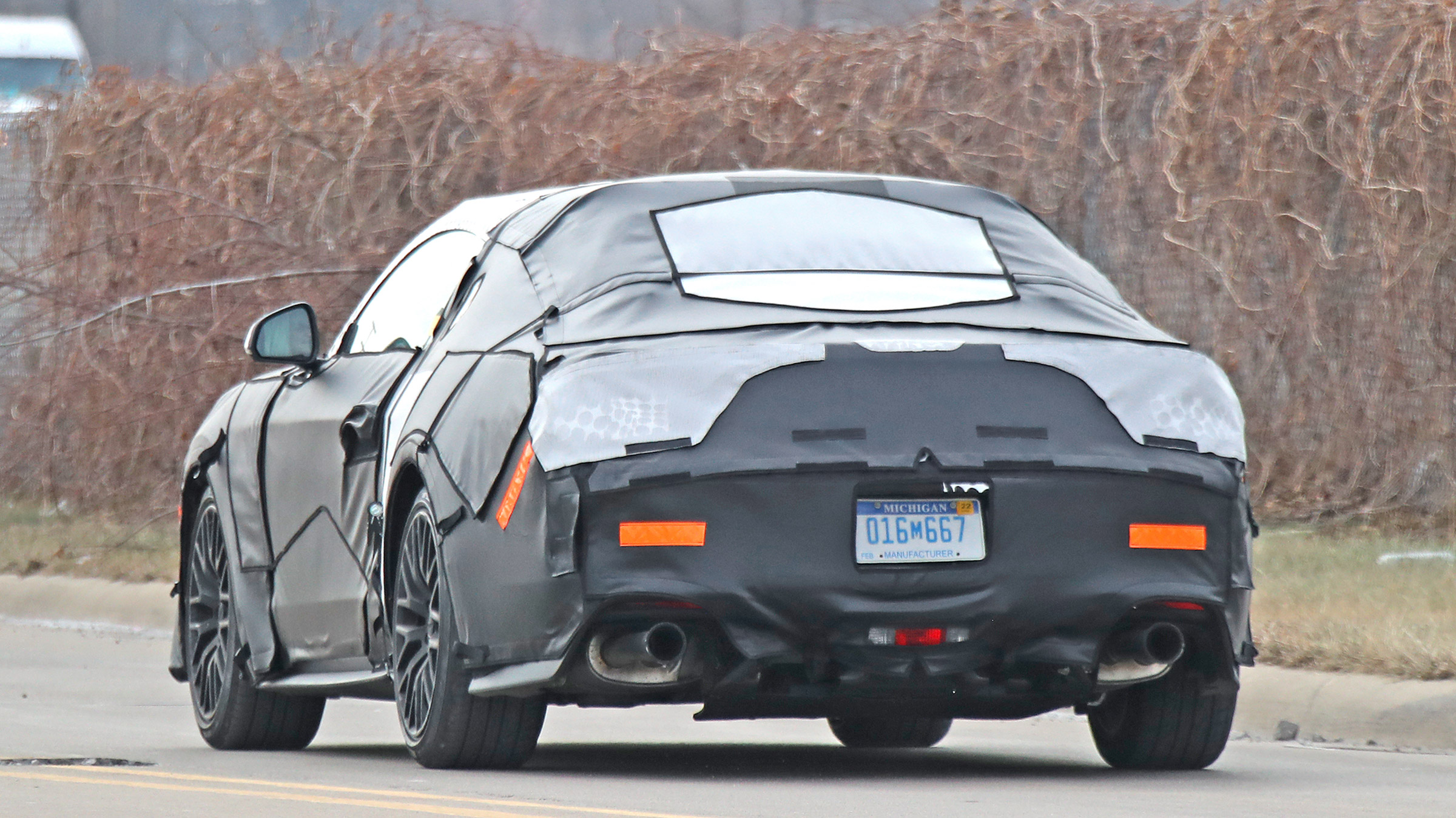 Ford Mustang Mule – rear