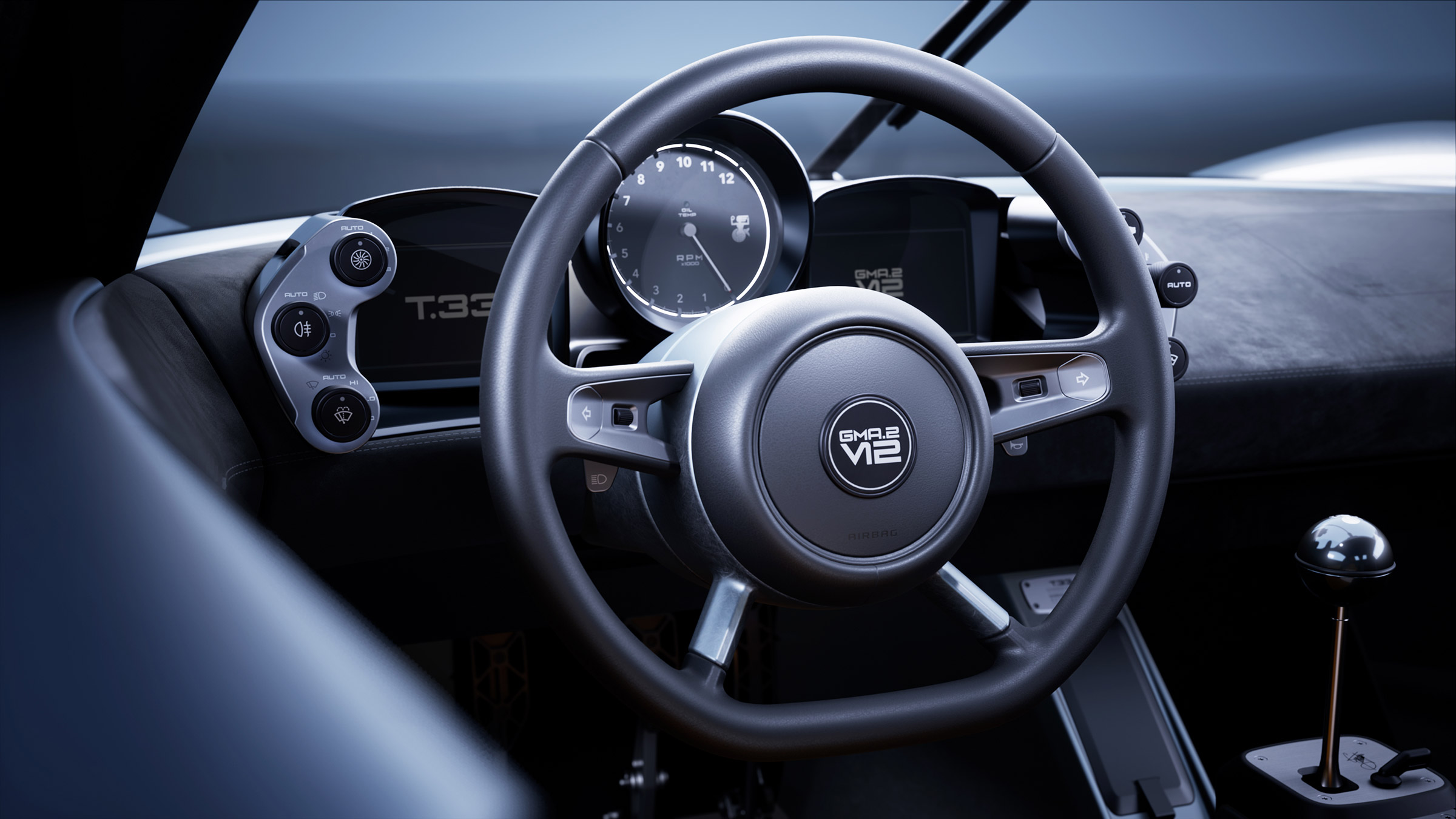 GMA T33 studio – interior