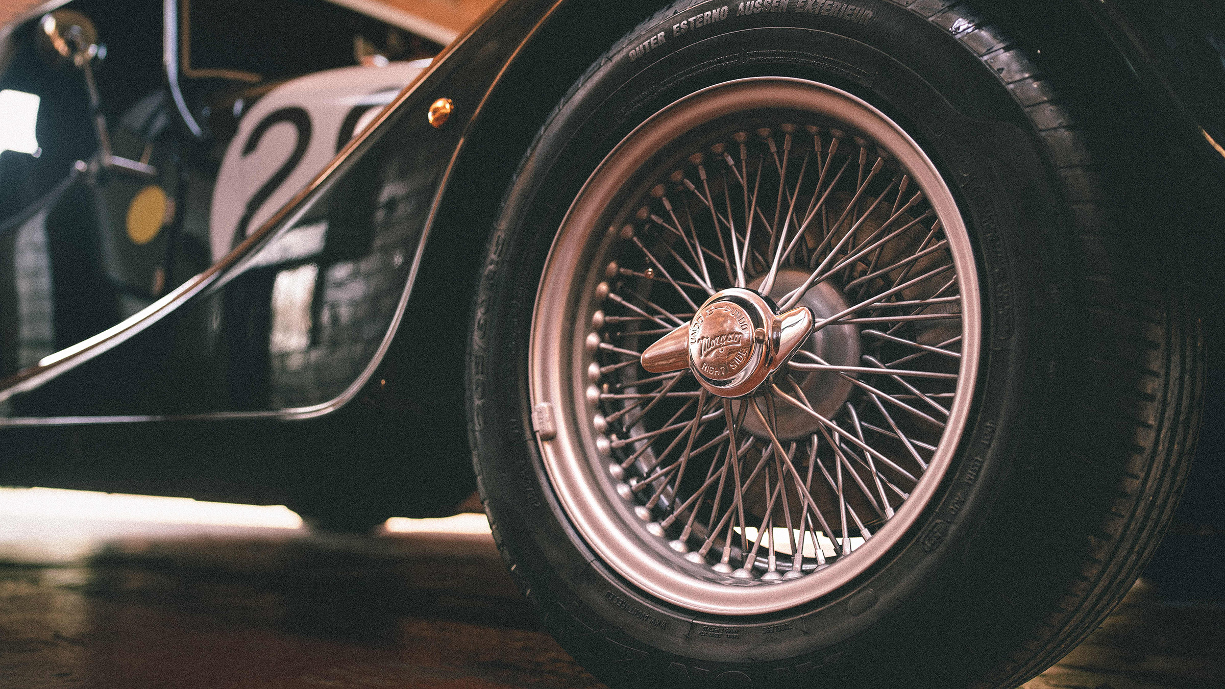 Morgan Plus Four LM62 – wheel