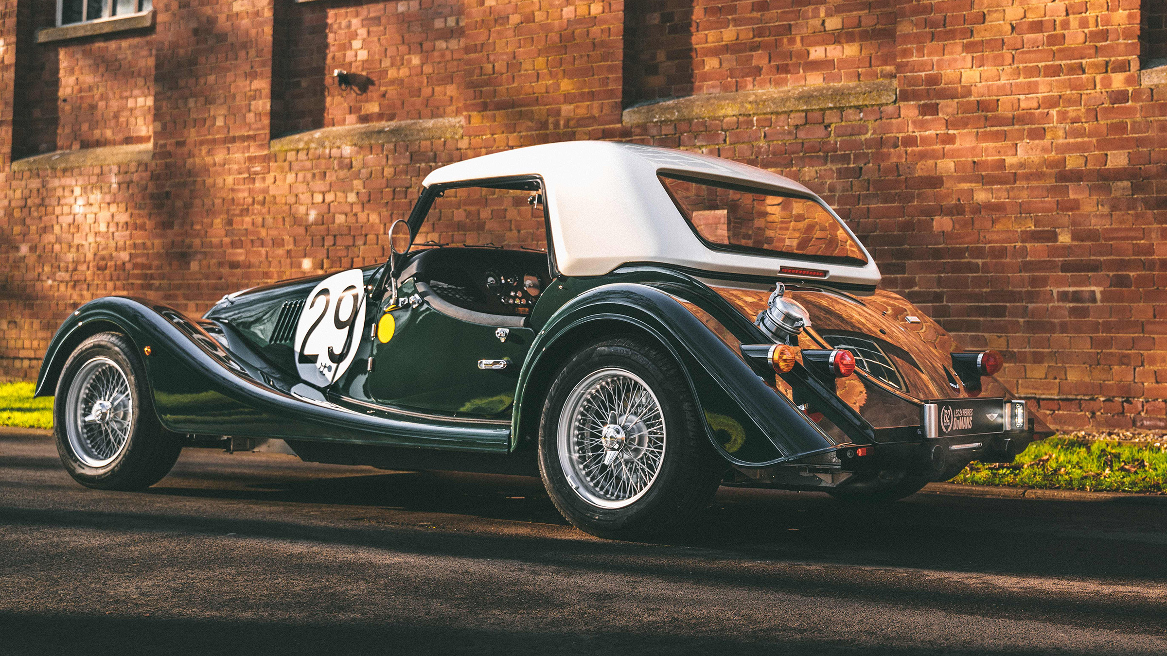Morgan Plus Four LM62 – rear quarter
