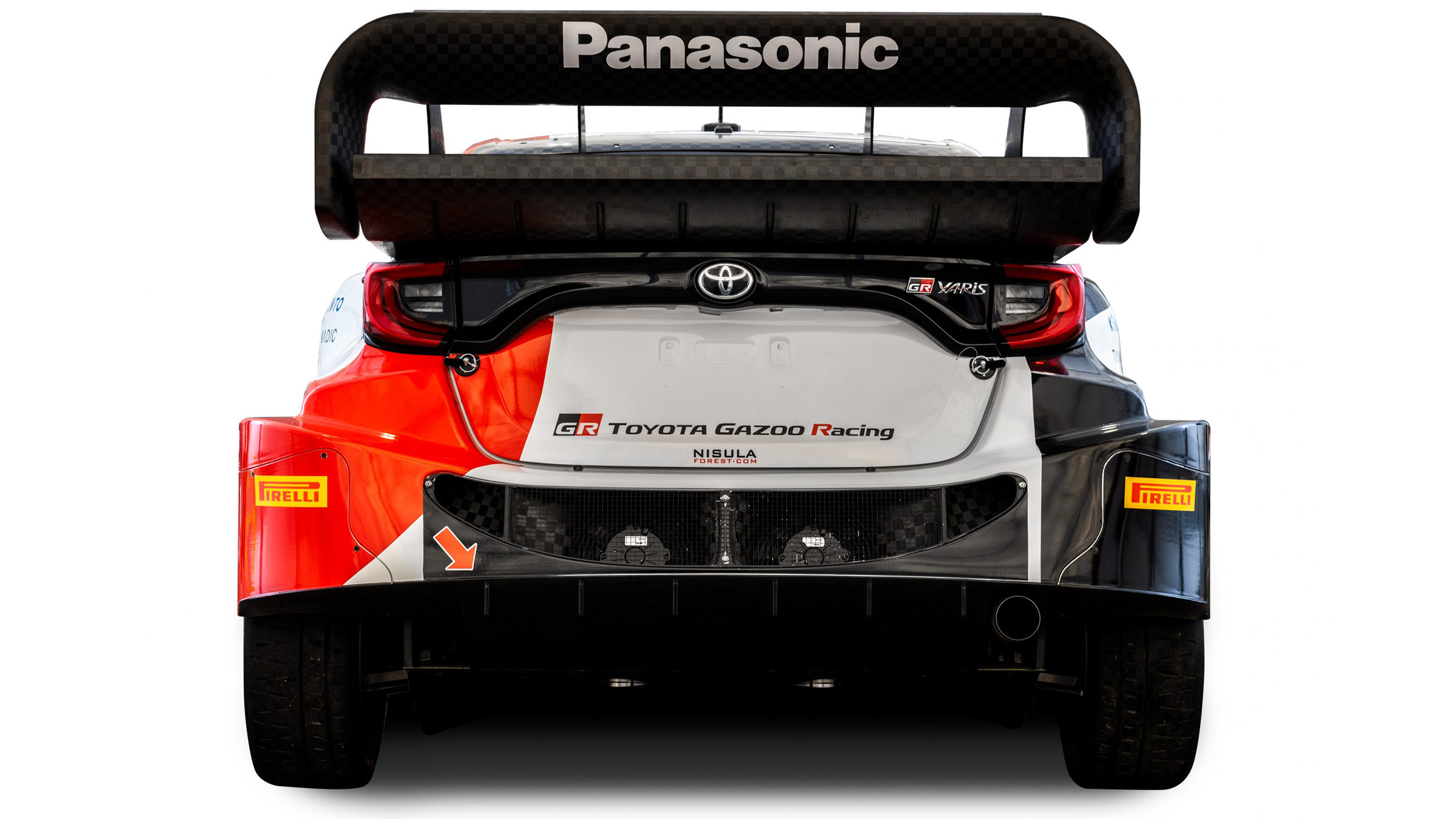2022 WRC – GR Yaris rear