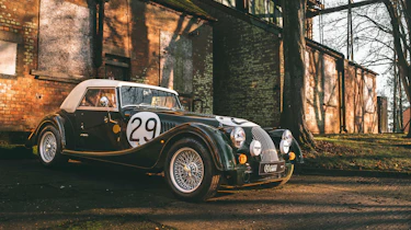 Morgan Plus Four LM62 – front reverse