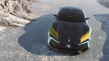 DS E-Tense Performance – front top
