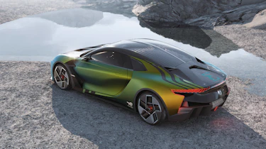 DS E-Tense Performance – rear top