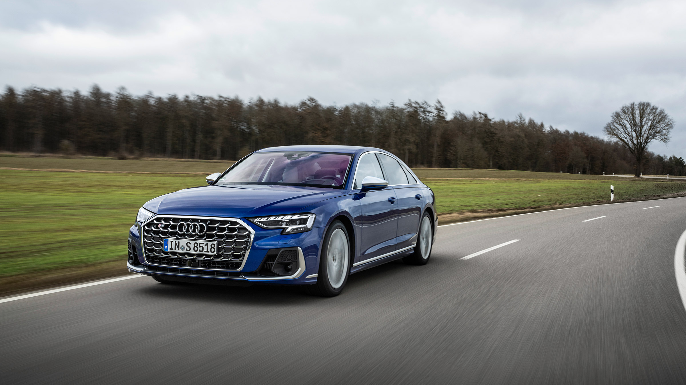 Audi S8 – 2022 front quarter