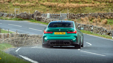 BMW M3 Comp (test) – rear compression