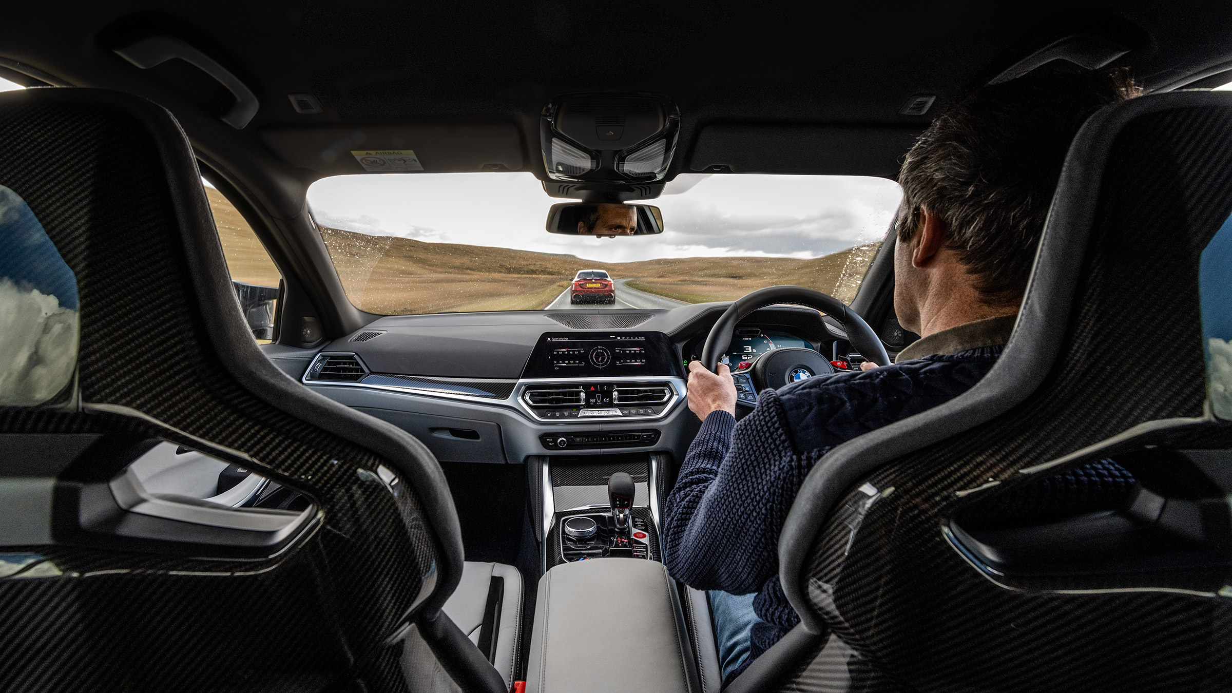BMW M3 Comp (test) – seats 