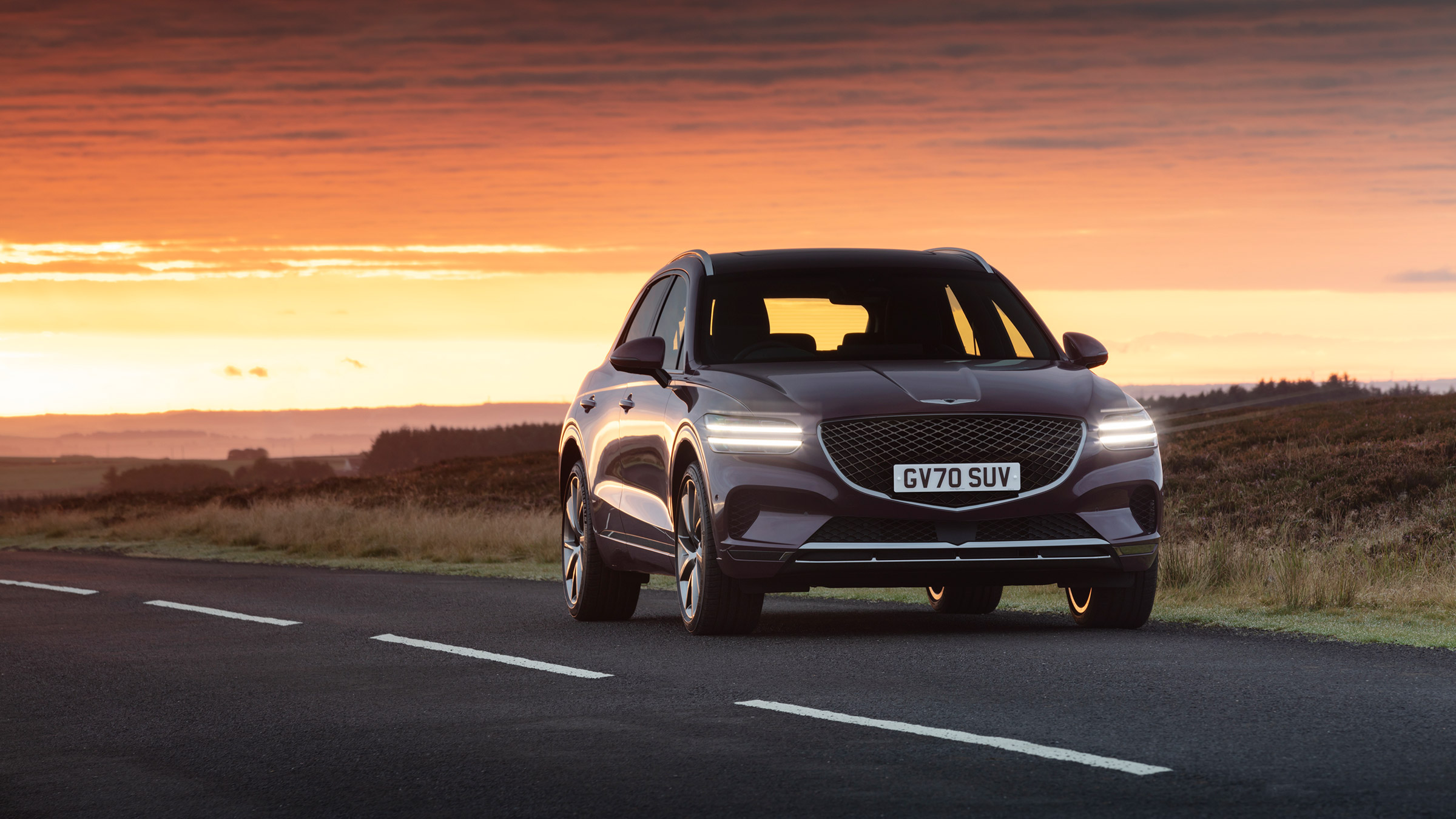 Genesis GV70 – front quarter hero