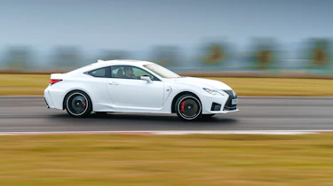 Lexus RC F v Mustang Mach 1 car pictures