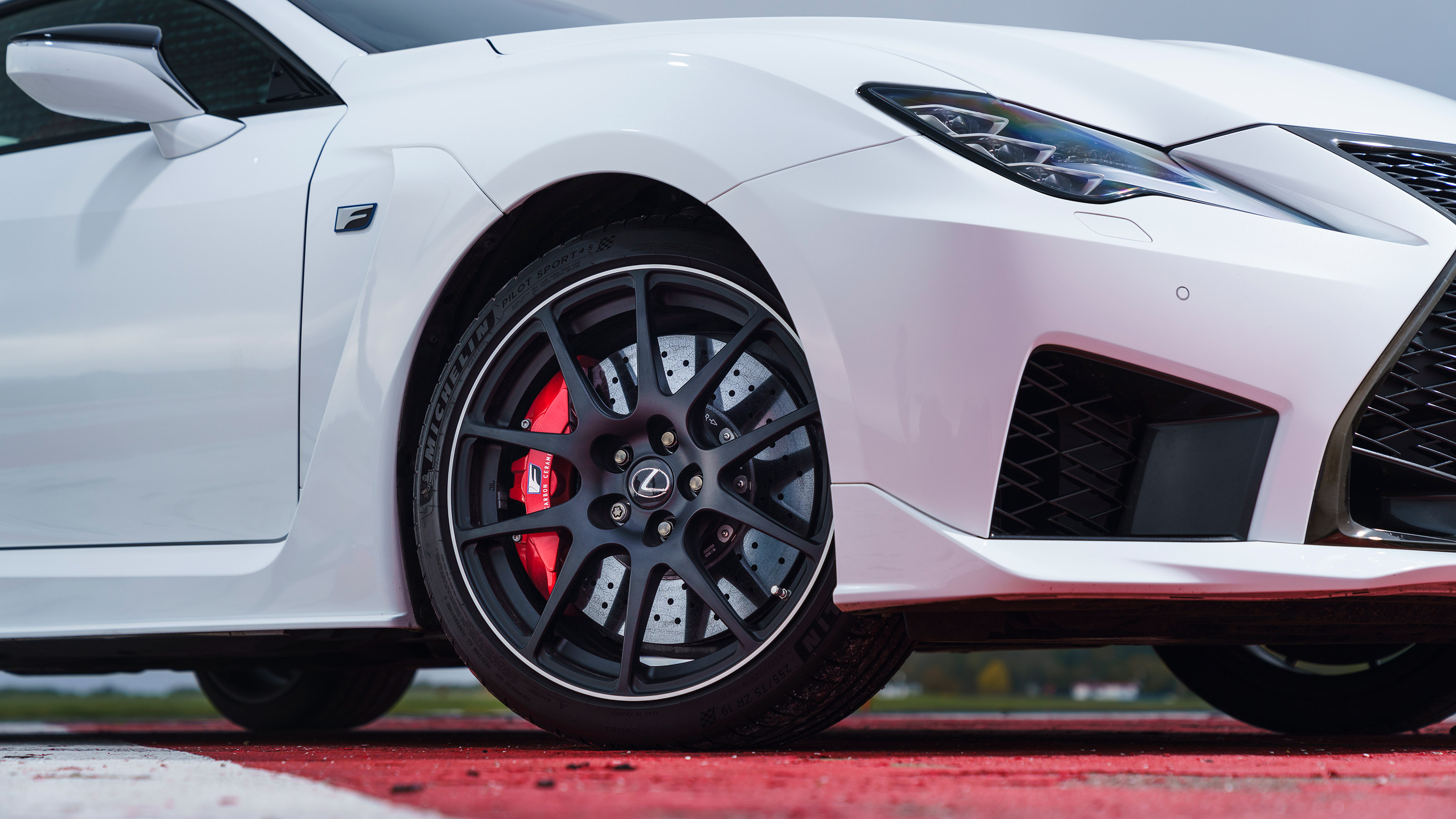 Lexus RC F v Mustang Mach 1 car pictures