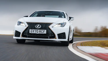 Lexus RC F v Mustang Mach 1 car pictures